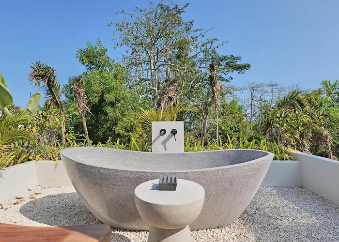 2br Rooftop Boho Tuluv Bonito In 别墅 *